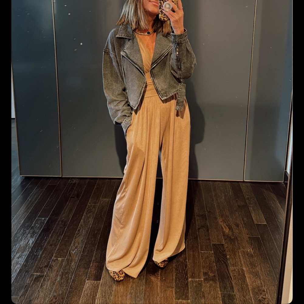 Cider Tan Jumpsuit